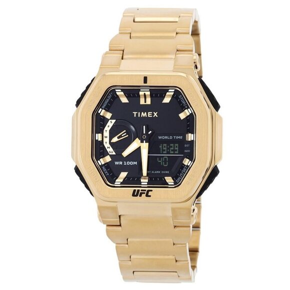 NWT Timex Fashion Men's Quartz Steel Authentic Watch - Picture 1 of 3